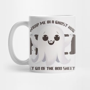 funny boo sheet Mug